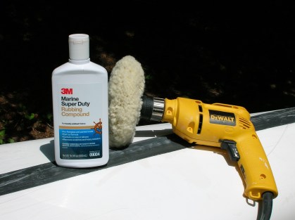 Rubbing Compound and Polishing Bonnet